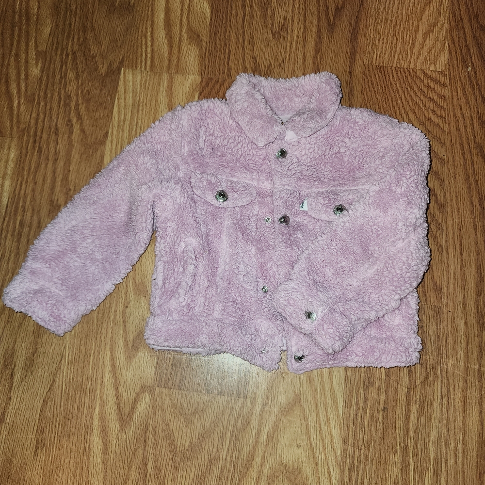 Levi's Soft Pink Kids Puffer Jacket